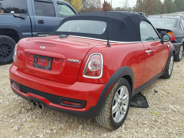 WMWSY3C55DT565338 - 2013 MINI COOPER ROA RED photo 4