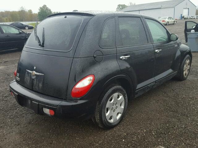 3A4FY58B36T313801 - 2006 CHRYSLER PT CRUISER BLACK photo 4