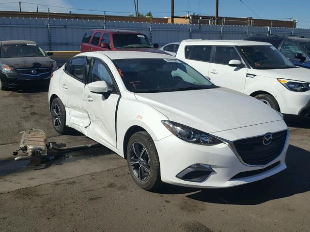 JM1BM1U76E1127346 - 2014 MAZDA 3 SPORT WHITE photo 1