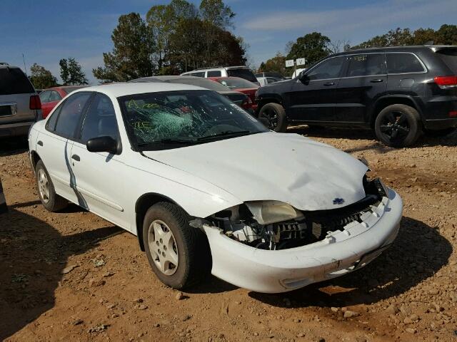 1G1JC524427101263 - 2002 CHEVROLET CAVALIER WHITE photo 1