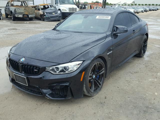 WBS3R9C51FK331707 - 2015 BMW M4 BLACK photo 2