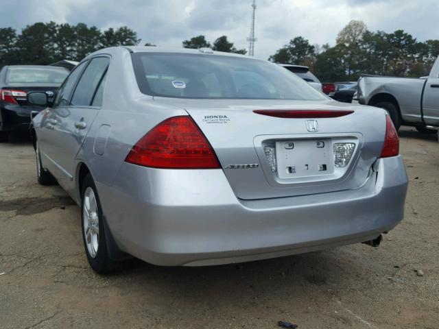 1HGCM56837A174727 - 2007 HONDA ACCORD SILVER photo 3