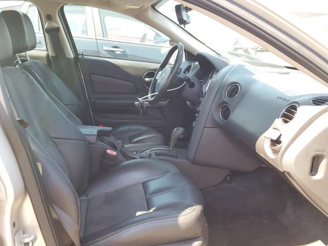 2G2WC58CX61271355 - 2006 PONTIAC GRAND PRIX Сріблястий фото 5