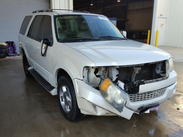 1FMFU19585LA03670 - 2005 FORD EXPEDITION WHITE photo 1