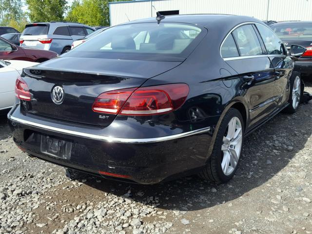 WVWRN7AN3DE536767 - 2013 VOLKSWAGEN CC LUXURY BLACK photo 4