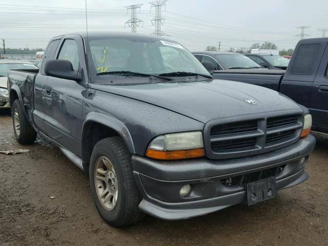 1D7GL32N14S531434 - 2004 DODGE DAKOTA SPO GRAY photo 1