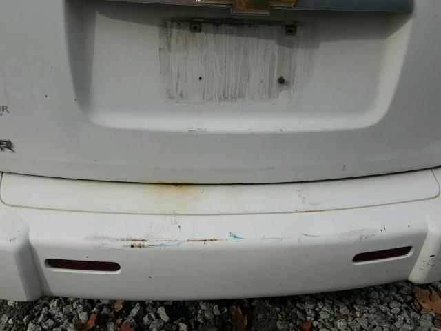 3GNDA13DX7S576823 - 2007 CHEVROLET HHR LS WHITE photo 10