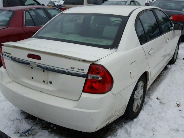 1G1ZU54874F212561 - 2004 CHEVROLET MALIBU LT WHITE photo 4