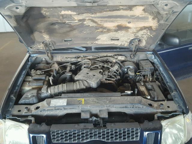 1FMZU67K05UA00968 - 2005 FORD EXPLORER S BLUE photo 7