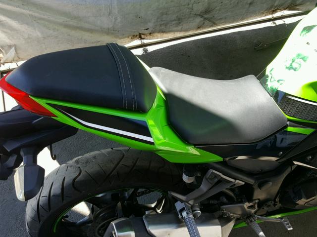 JKAEX8A11DDA08983 - 2013 KAWASAKI EX300 A GREEN photo 6