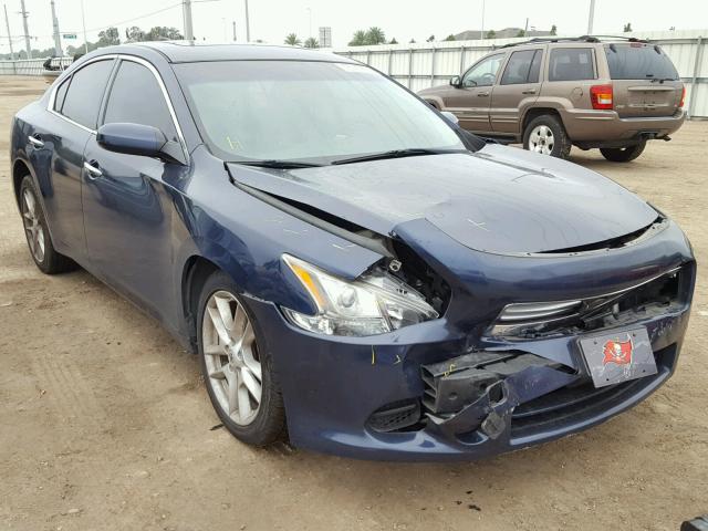 1N4AA5AP4DC819825 - 2013 NISSAN MAXIMA BLUE photo 1