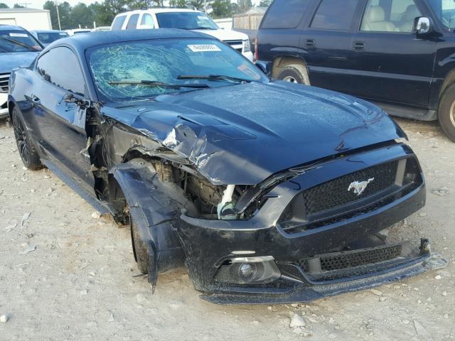 1FA6P8CF4F5341696 - 2015 FORD MUSTANG GT BLACK photo 1