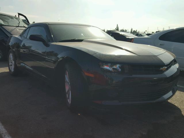 2G1FB1E38F9256925 - 2015 CHEVROLET CAMARO LS BLACK photo 1