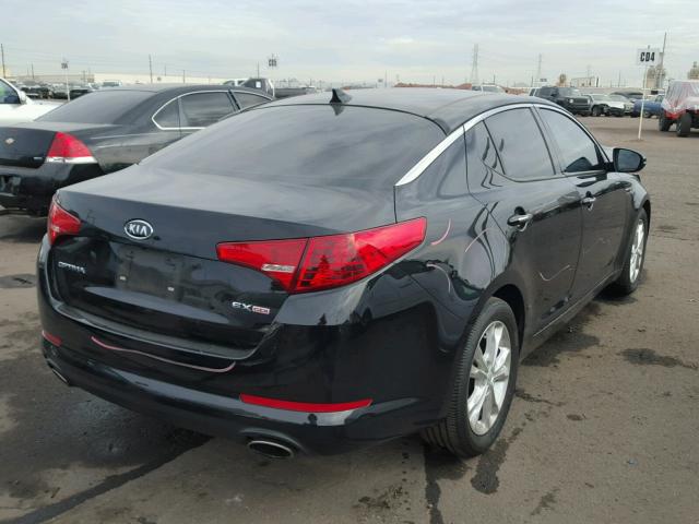 5XXGN4A76CG038869 - 2012 KIA OPTIMA EX BLACK photo 4