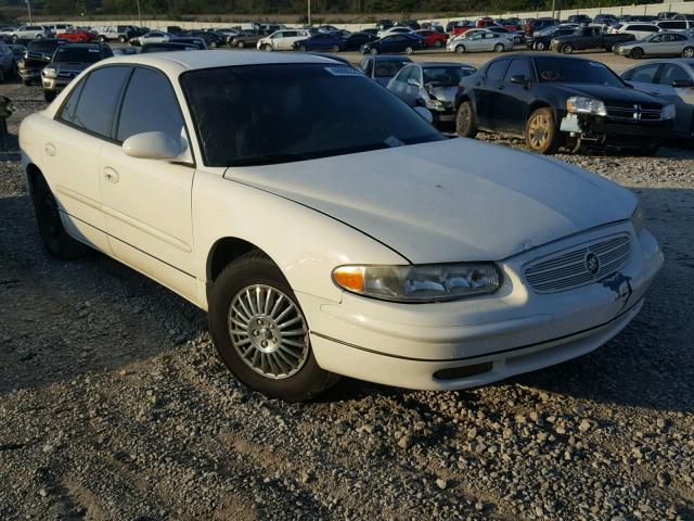2G4WB52K621107797 - 2002 BUICK REGAL LS WHITE photo 1