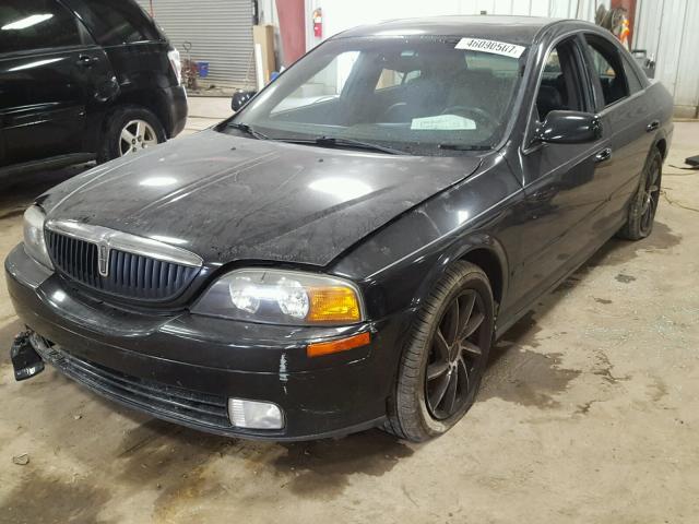 1LNHM87A42Y688301 - 2002 LINCOLN LS BLACK photo 2