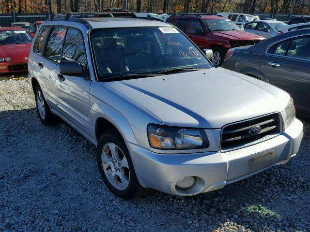 JF1SG65684H721782 - 2004 SUBARU FORESTER SILVER photo 1