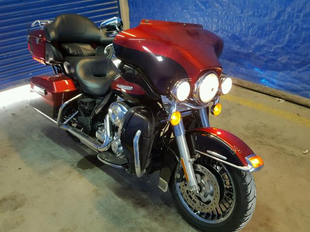 1HD1KEM18CB692935 - 2012 HARLEY-DAVIDSON FLHTK RED photo 1