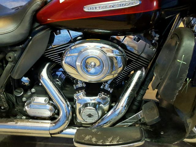 1HD1KEM18CB692935 - 2012 HARLEY-DAVIDSON FLHTK RED photo 7