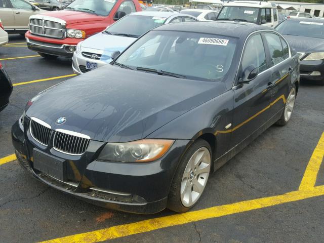 WBAVB73508KY64060 - 2008 BMW 335 I BLACK photo 2