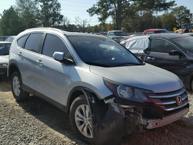 2HKRM4H79CH607980 - 2012 HONDA CR-V EXL SILVER photo 1