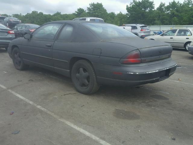 2G1WW12M5W9279130 - 1998 CHEVROLET MONTE CARL შავი ფოტო 3