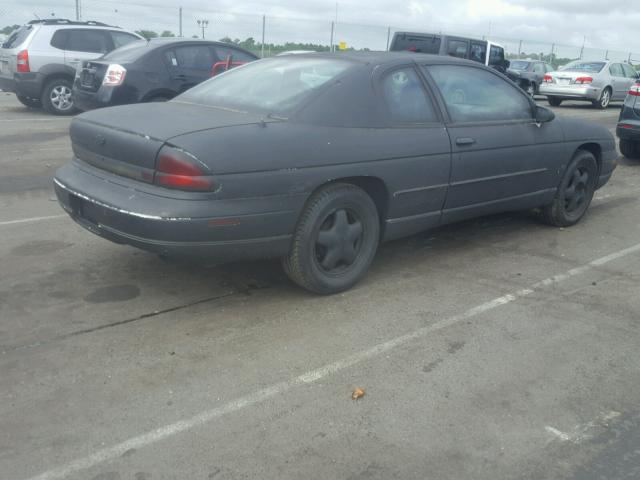 2G1WW12M5W9279130 - 1998 CHEVROLET MONTE CARL შავი ფოტო 4
