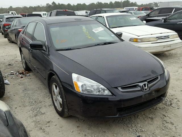 1HGCM56815A066183 - 2005 HONDA ACCORD EX BLACK photo 1