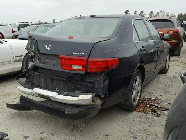 1HGCM56815A066183 - 2005 HONDA ACCORD EX BLACK photo 4