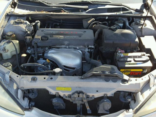 4T1BE32K73U230721 - 2003 TOYOTA CAMRY TAN photo 7