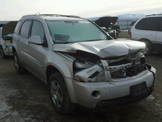 2CNDL43F186306140 - 2008 CHEVROLET EQUINOX LT SILVER photo 1