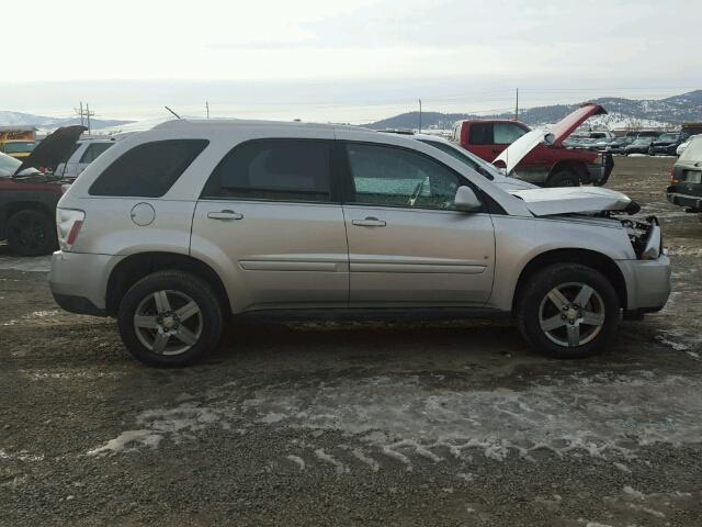 2CNDL43F186306140 - 2008 CHEVROLET EQUINOX LT SILVER photo 9