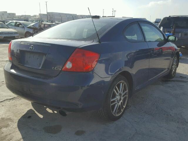 JTKDE167650041620 - 2005 TOYOTA SCION TC 蓝色 照片 4