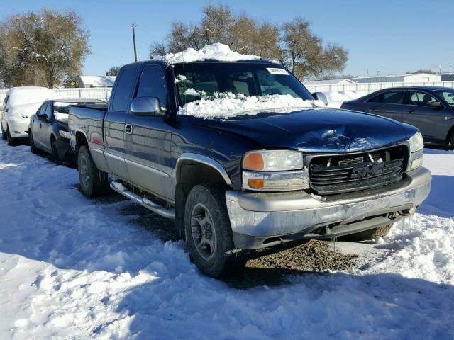 2GTEK19T621343941 - 2002 GMC NEW SIERRA BLUE photo 1