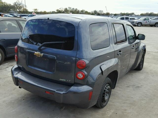 3GNBABFW9BS574676 - 2011 CHEVROLET HHR LT GRAY photo 4