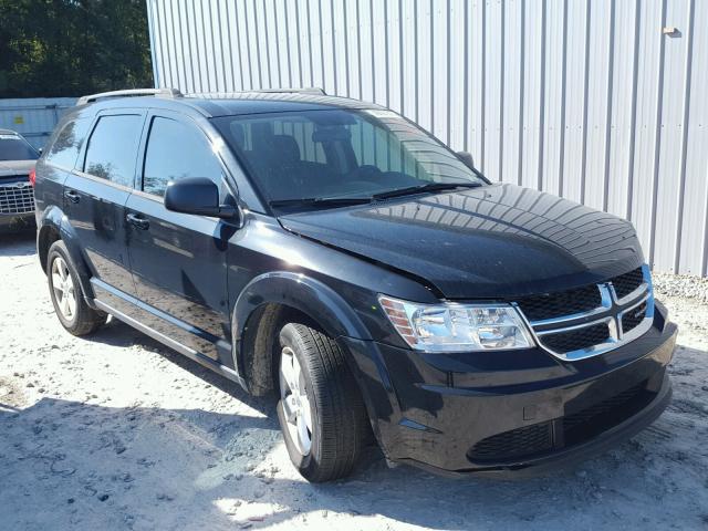 3C4PDCAB8ET246311 - 2014 DODGE JOURNEY SE BLACK photo 1