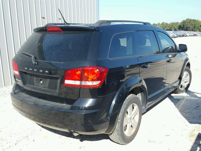 3C4PDCAB8ET246311 - 2014 DODGE JOURNEY SE BLACK photo 4