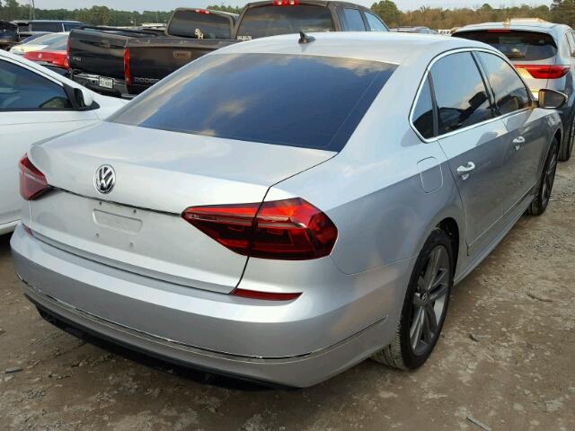 1VWDT7A30HC061706 - 2017 VOLKSWAGEN PASSAT R-L SILVER photo 4