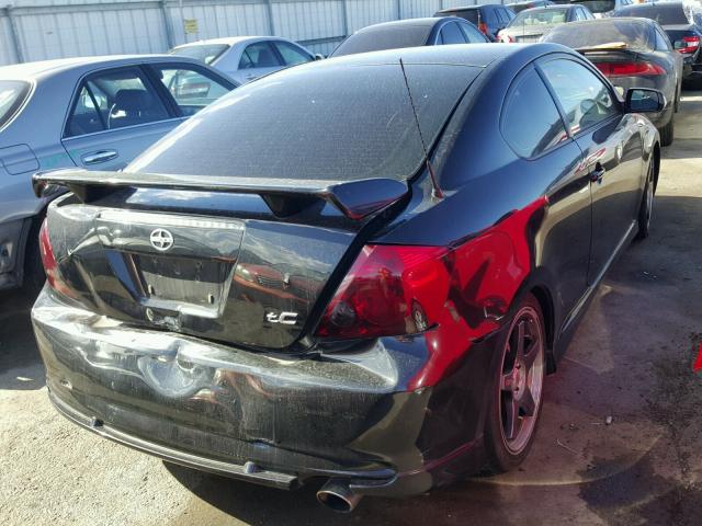 JTKDE177560137108 - 2006 SCION TC BLACK photo 4