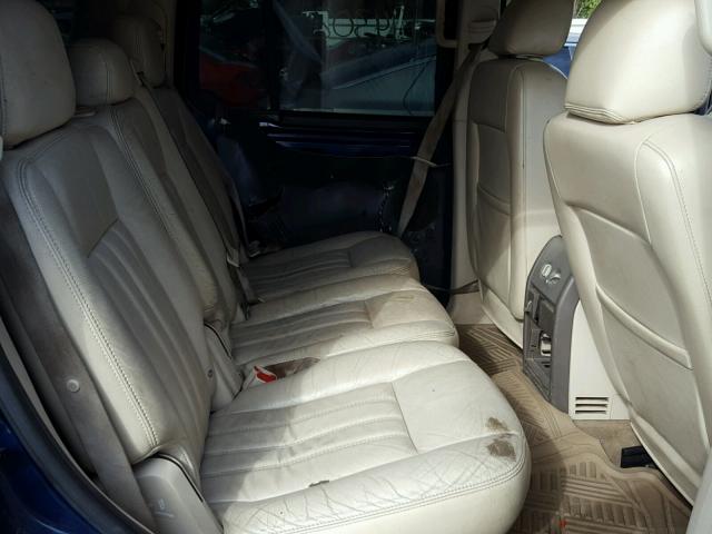 5LMEU68H14ZJ28328 - 2004 LINCOLN AVIATOR BLUE photo 6