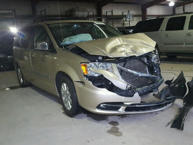 2C4RC1CG3CR138199 - 2012 CHRYSLER TOWN & COU TAN photo 1