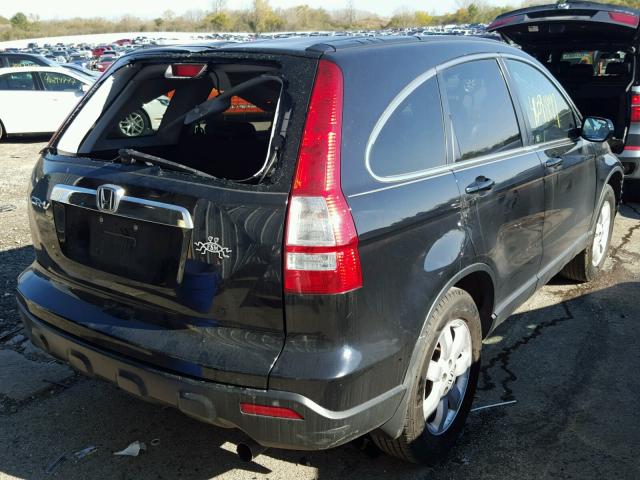 5J6RE48707L006031 - 2007 HONDA CR-V BLACK photo 4