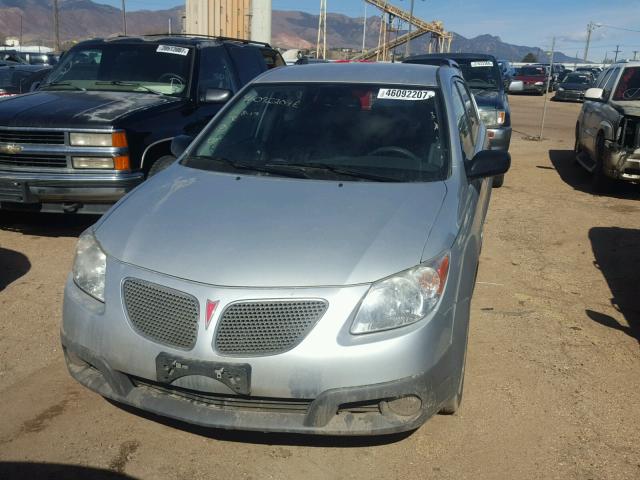 5Y2SL658X8Z403735 - 2008 PONTIAC VIBE SILVER photo 9