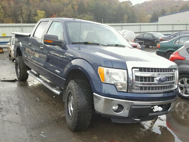 1FTFW1ET6DFD09556 - 2013 FORD F150 SUPER BLUE photo 1