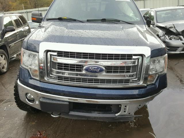 1FTFW1ET6DFD09556 - 2013 FORD F150 SUPER BLUE photo 7