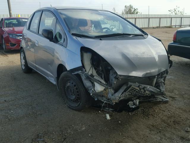 JHMGE8H21AC005422 - 2010 HONDA FIT SILVER photo 1