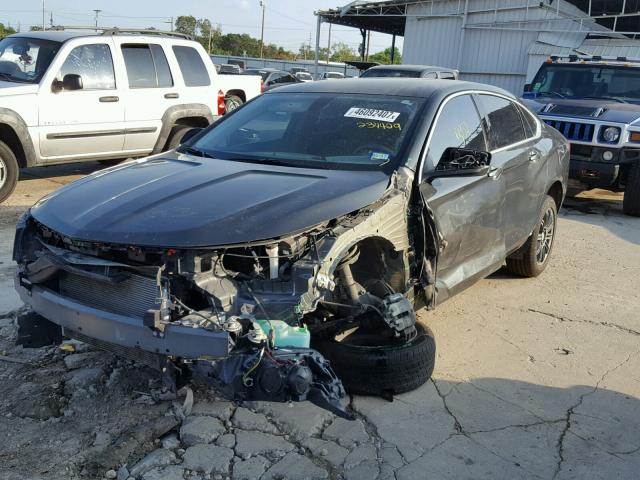 2G11Z5SL5F9234429 - 2015 CHEVROLET IMPALA LS BLACK photo 2