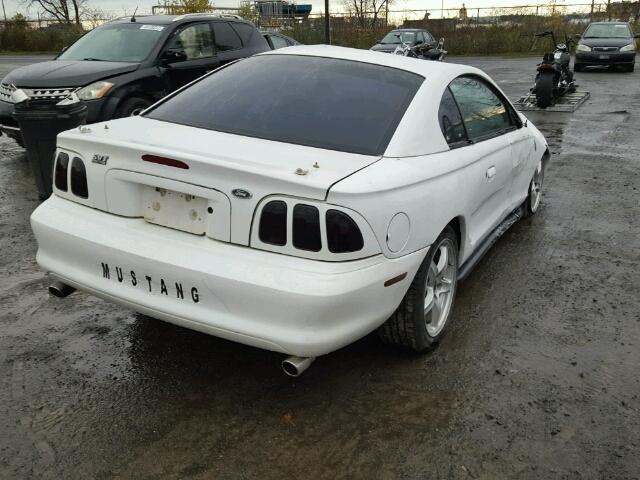 1FAFP4045WF199798 - 1998 FORD MUSTANG WHITE photo 4