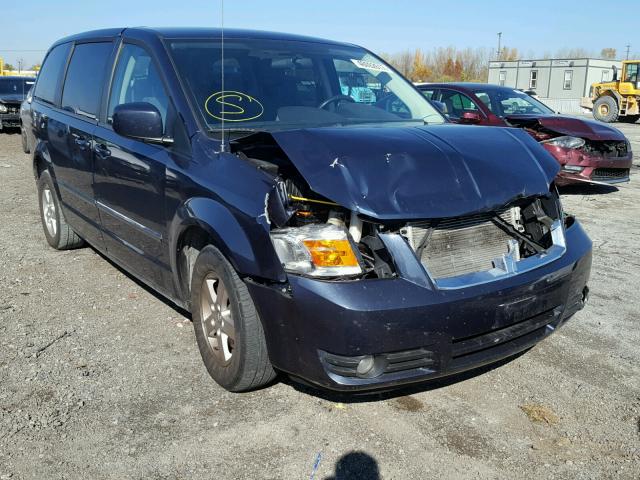 2D8HN54P88R105428 - 2008 DODGE GRAND CARA BLUE photo 1