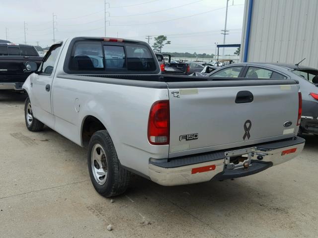 1FTRF17W4YNB72861 - 2000 FORD F150 GRAY photo 3